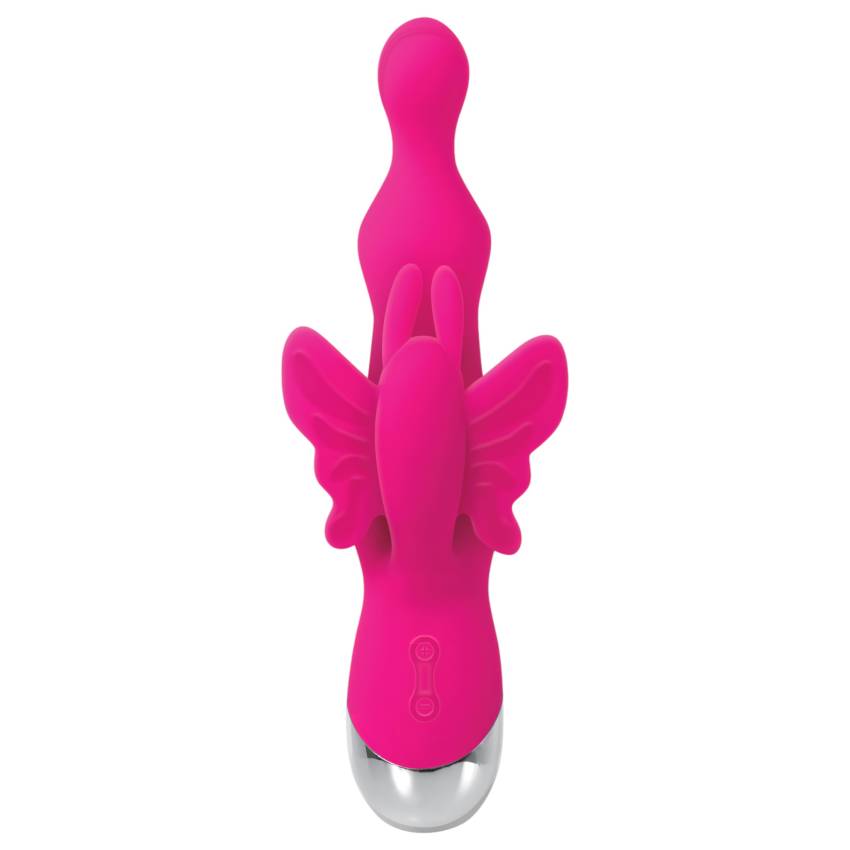 Evolved - gyöngyös, csiklókaros vibrátor (pink) - Image 3
