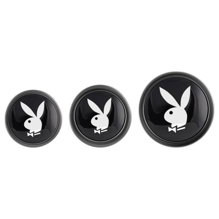 Playboy - anál plug szett - 3 részes (ezüst) - Image 6