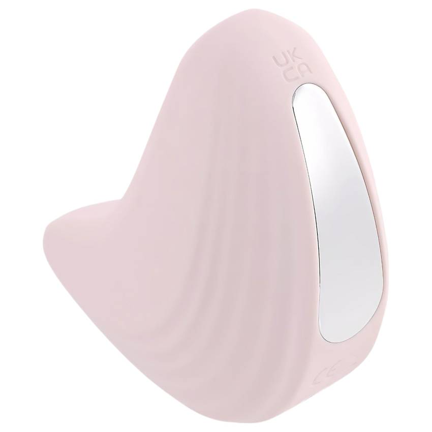 / Playboy Palm - akkus, vízálló 2in1 csikló vibrátor (pink) - Image 4