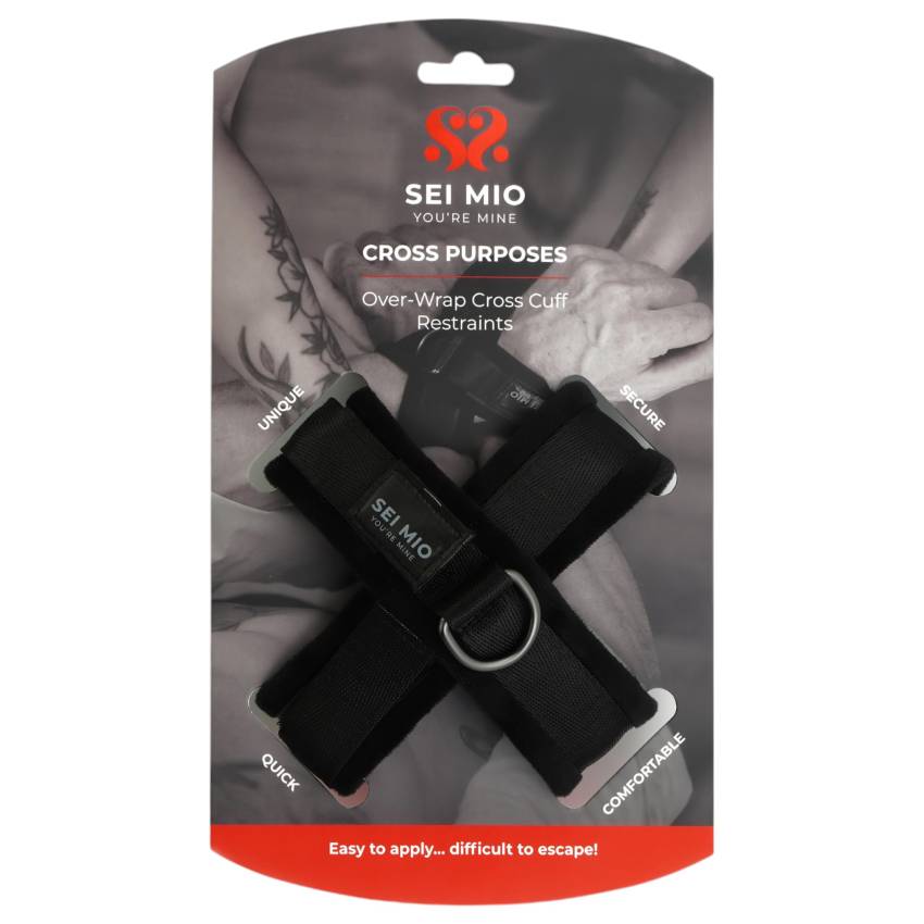 Sei Mio - kereszt bilincs (fekete) - Image 3