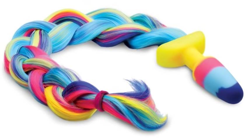 TAILZ - unikornis, szilikon anál plug (szivárvány) - Image 3
