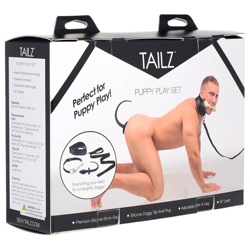 TAILZ Puppy Player Set - anál dildó szett (4 részes) - Image 6