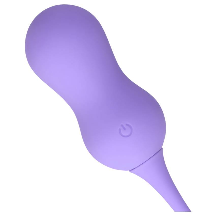 Loveline - akkus, rádiós vibrációs gésagolyó (lila) - Image 7