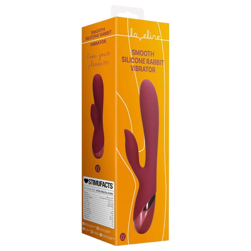 Loveline - akkus csiklókaros vibrátor (piros) - Image 4