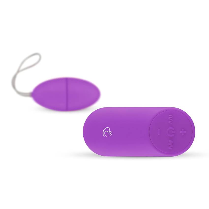 Easytoys - 7 ritmusú rádiós vibrációs tojás (lila) - Image 3