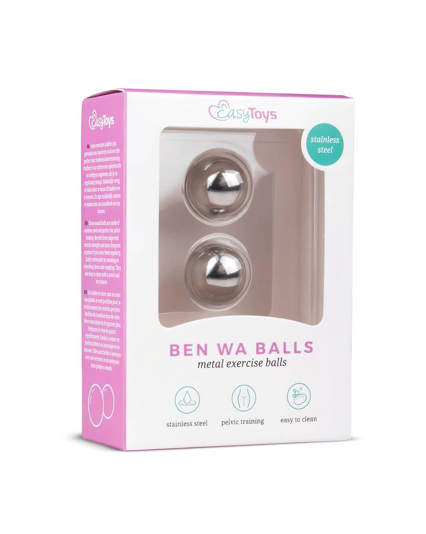 Easytoys Ben Wa - acél gésagolyó - ezüst (19mm) - Image 2