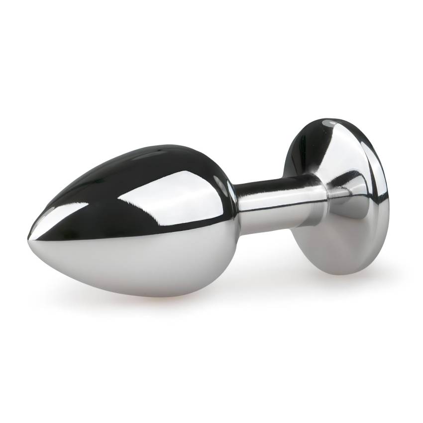 Easytoys - fém anál plug (ezüst-fehér) - Image 3