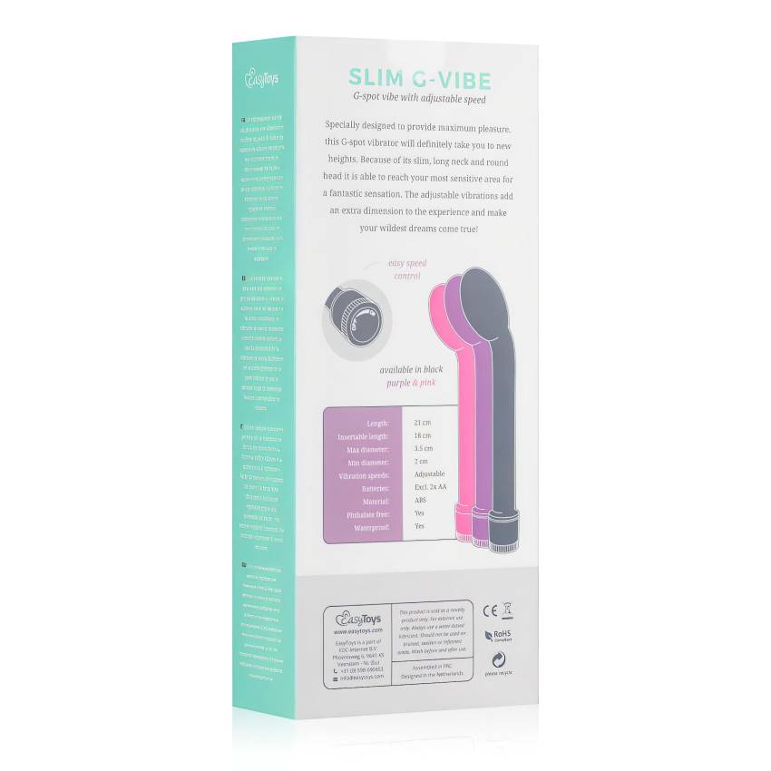 Easytoys Slim - G-pont vibrátor (pink) - Image 8