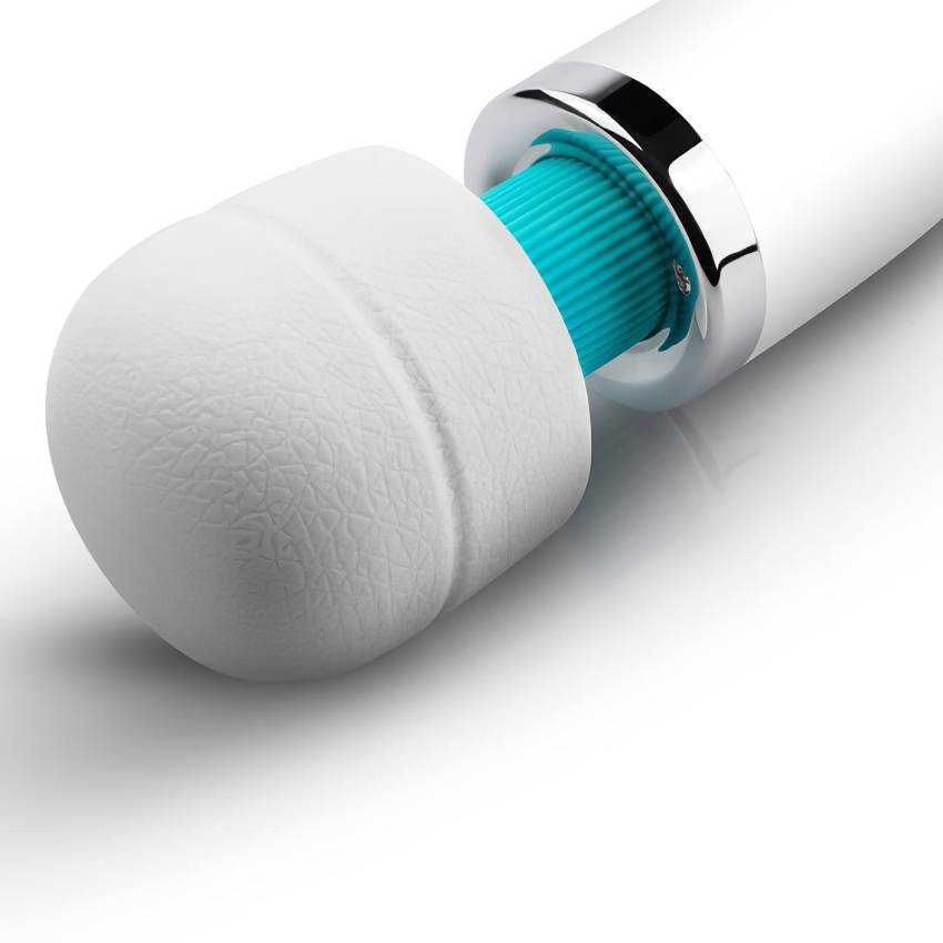 MyMagicWand - erős masszírozó vibrátor (fehér-kék) - Image 4