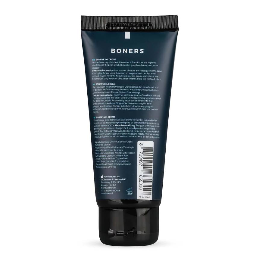 Boners Essentials XXL - intim krém férfiaknak (100ml) - Image 2