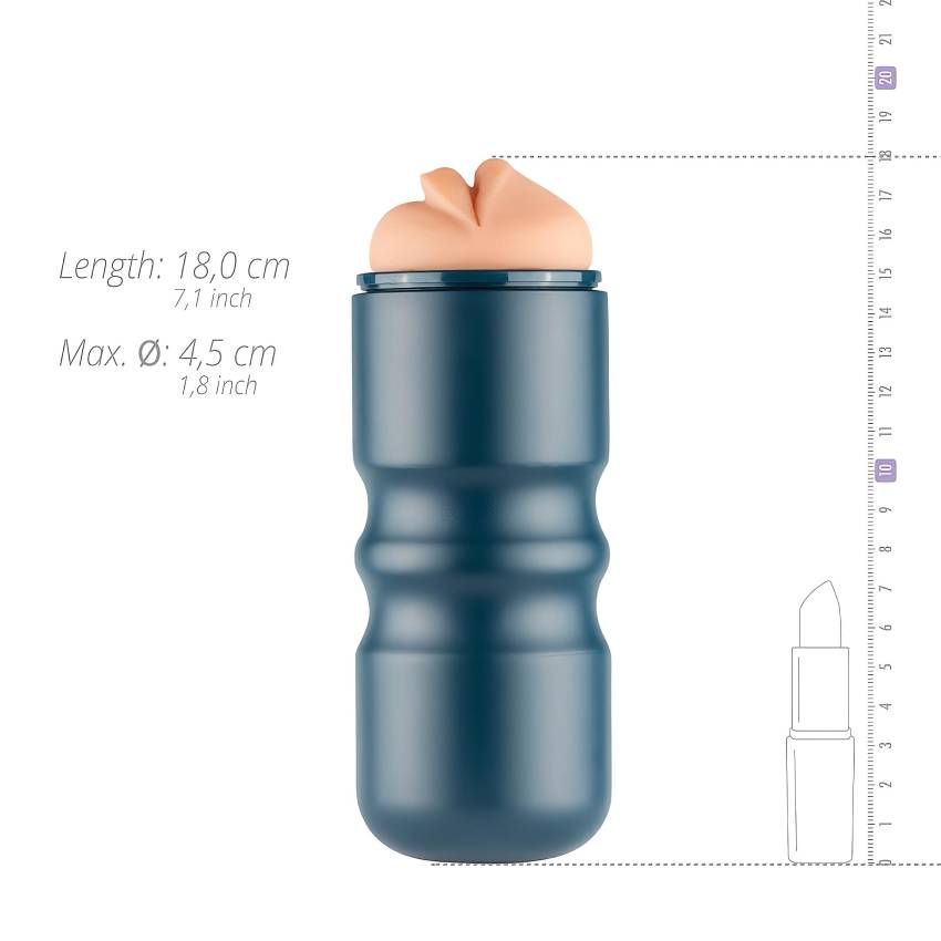 FPPR. Mokka - élethű száj maszturbátor (natúr) - Image 7