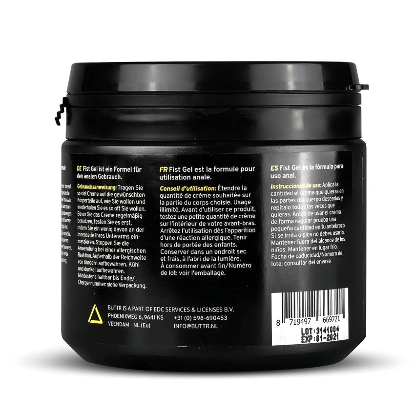 BUTTR Fisting Gel - öklöző, vízbázisú síkosító gél (500ml) - Image 4