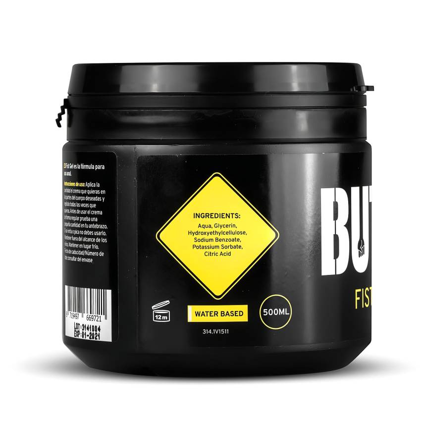 BUTTR Fisting Gel - öklöző, vízbázisú síkosító gél (500ml) - Image 6