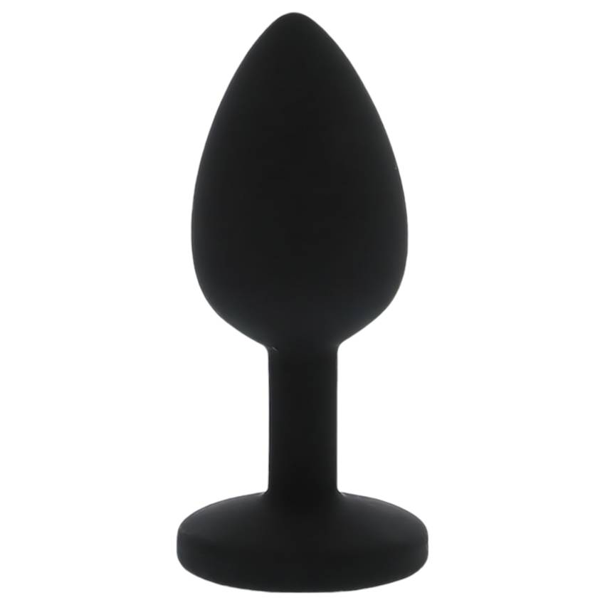 All time Favorites - lila köves, szilikon anál plug (fekete) - Image 2