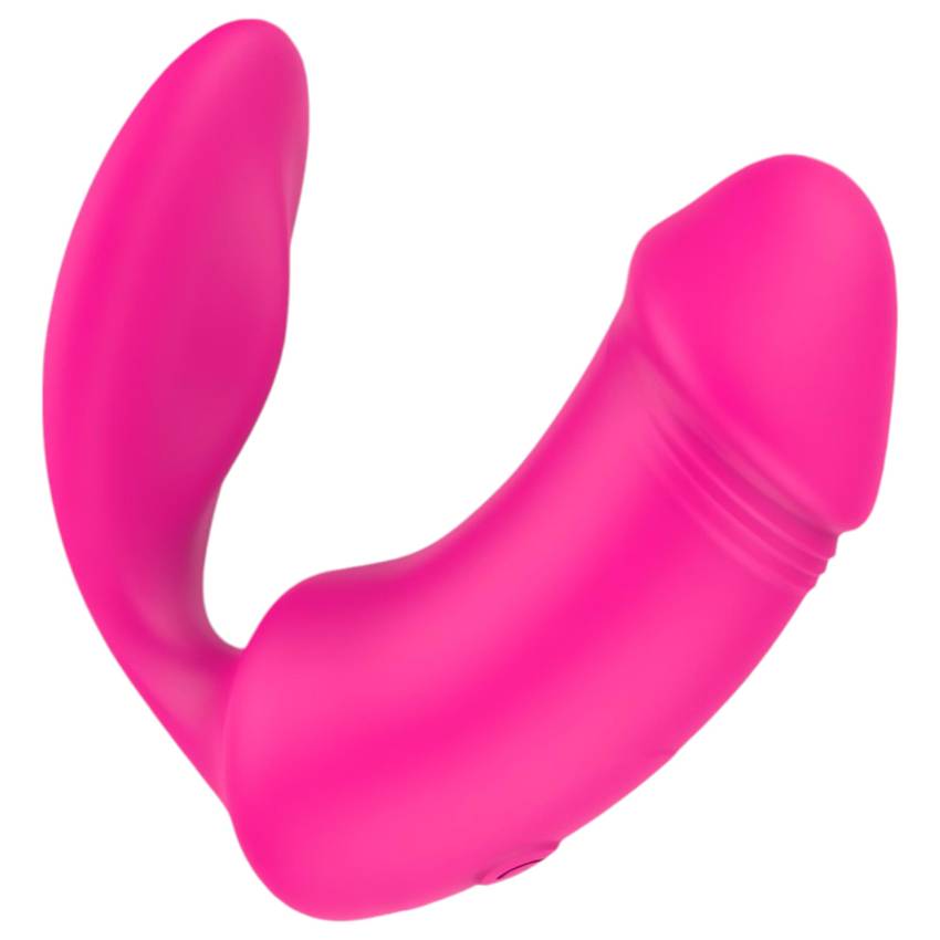 Vibes of Love Duo - 2in1 csikló vibrátor (pink) - Image 11