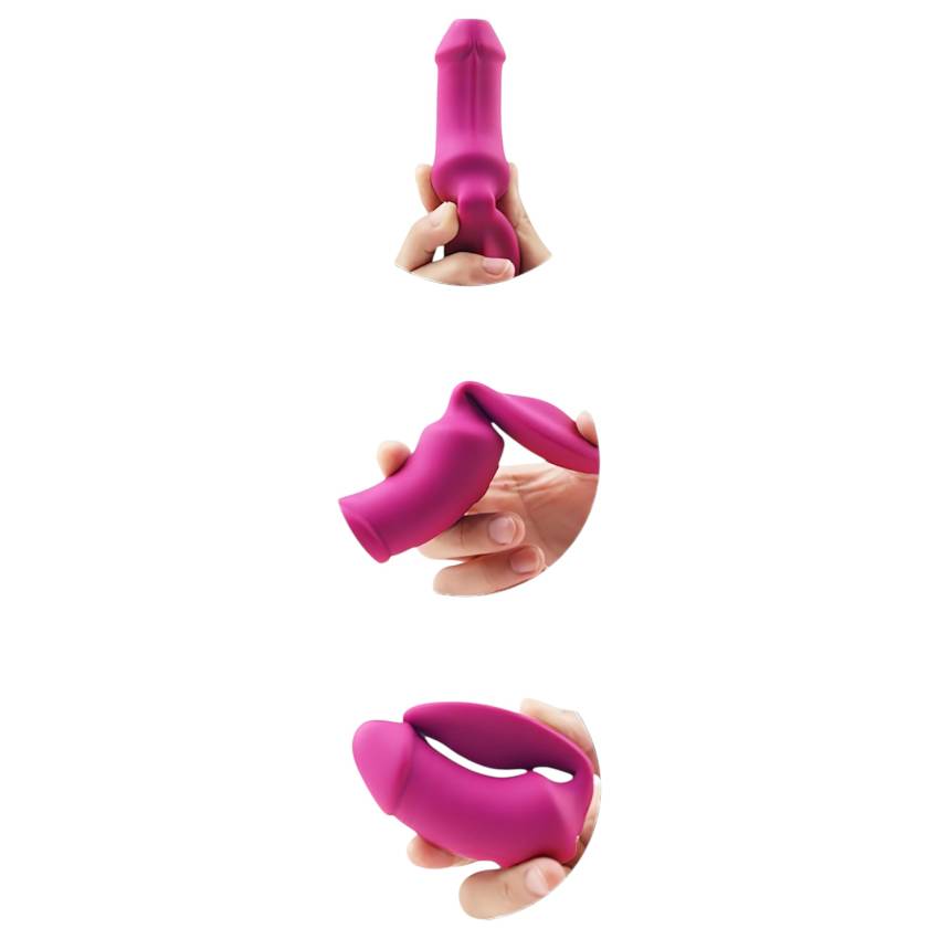 Vibes of Love Duo - 2in1 csikló vibrátor (pink) - Image 14