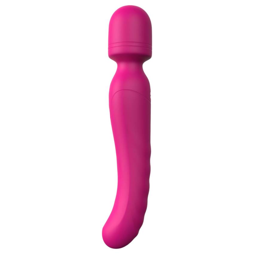 Vibes of Love Wand - akkus, melegítő, masszírozó vibrátor (pink) - Image 2