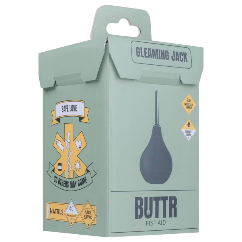 BUTTR Gleaming Jack - anál zuhany (fekete) - Image 2