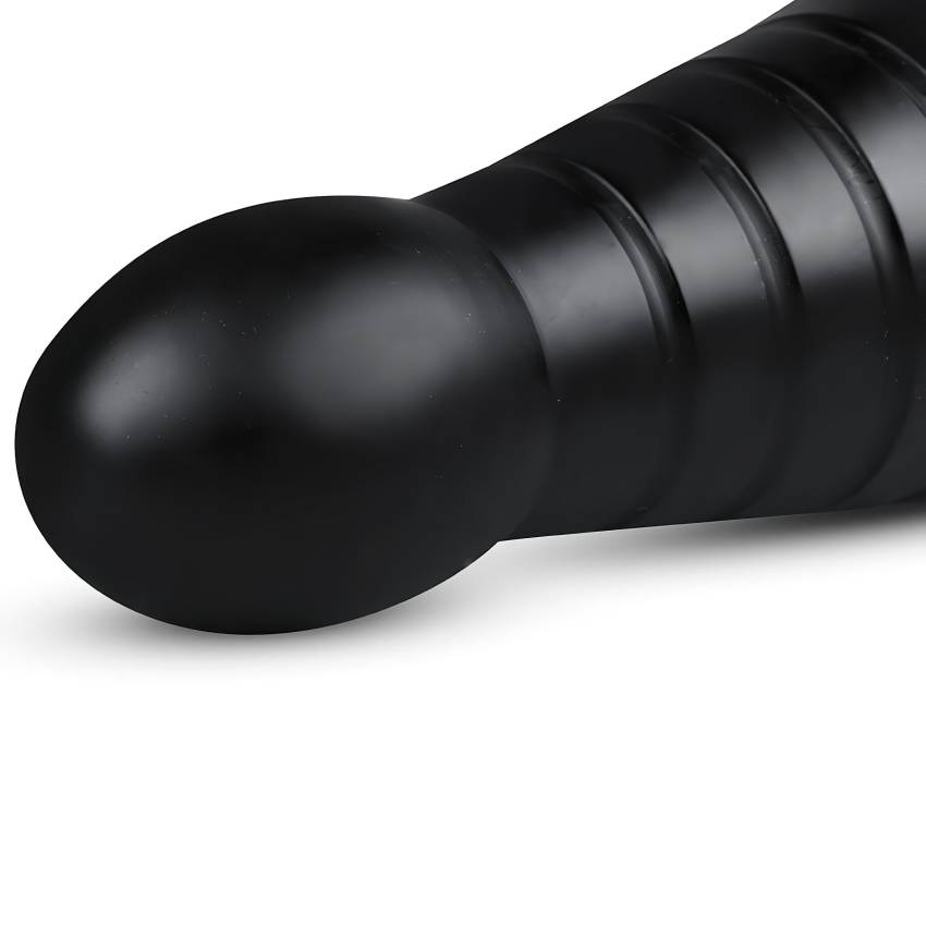 BUTTR Devil Dog - tapadókorongos dildó (fekete) - Image 6