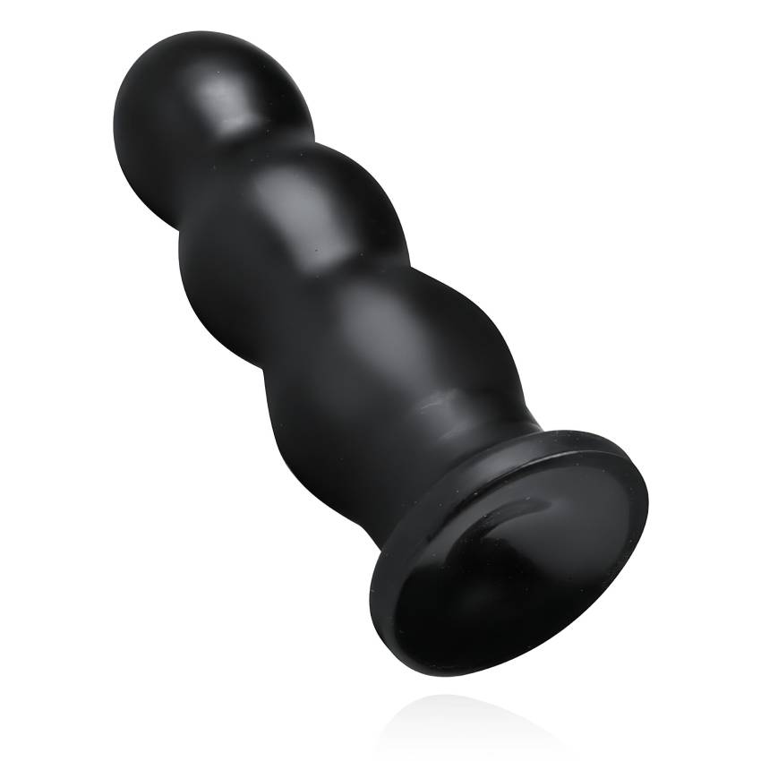 BUTTR Tactical III - tapadókorongos dildó (fekete) - Image 4