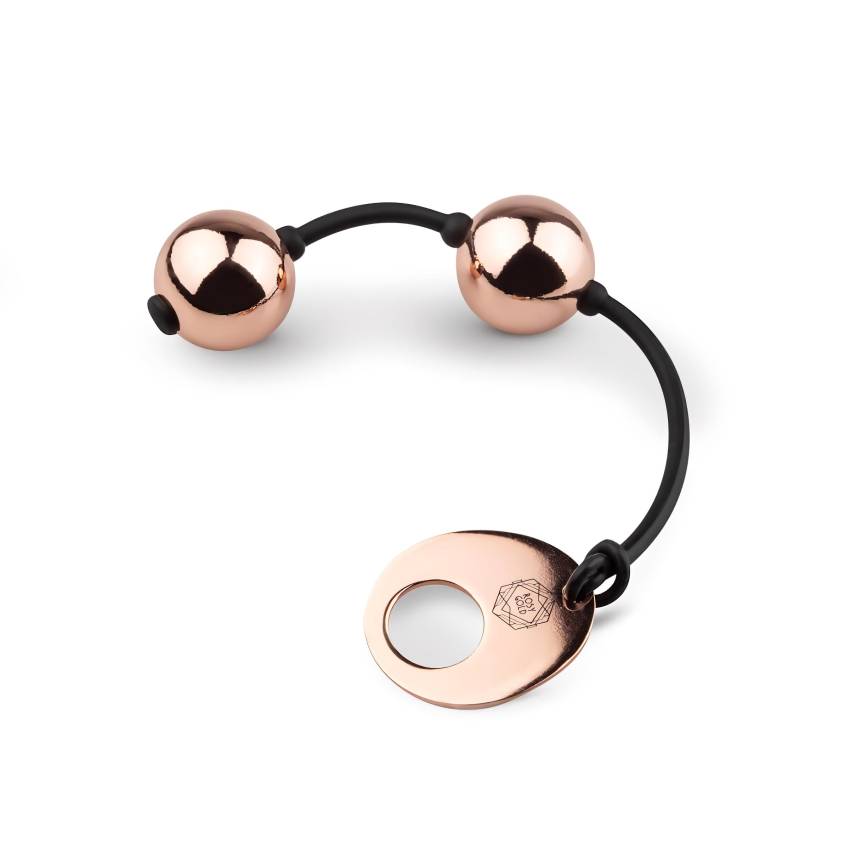 Rosy Gold Ben Wa - gésagolyó (rosegold) - Image 2
