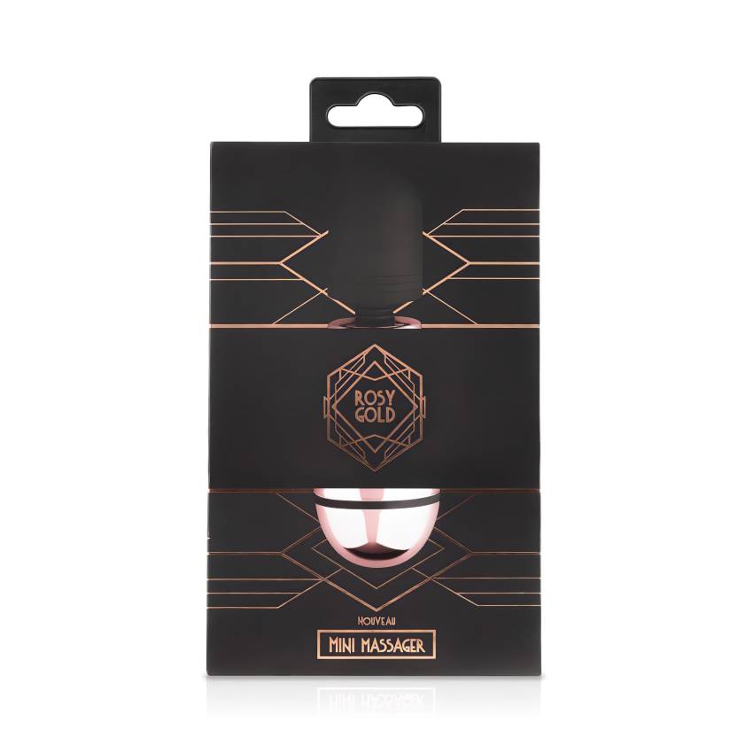 Rosy Gold Mini Wand - akkus, masszírozó vibrátor (rosegold) - Image 10