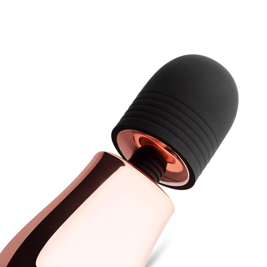 Rosy Gold Mini Wand - akkus, masszírozó vibrátor (rosegold) - Image 8