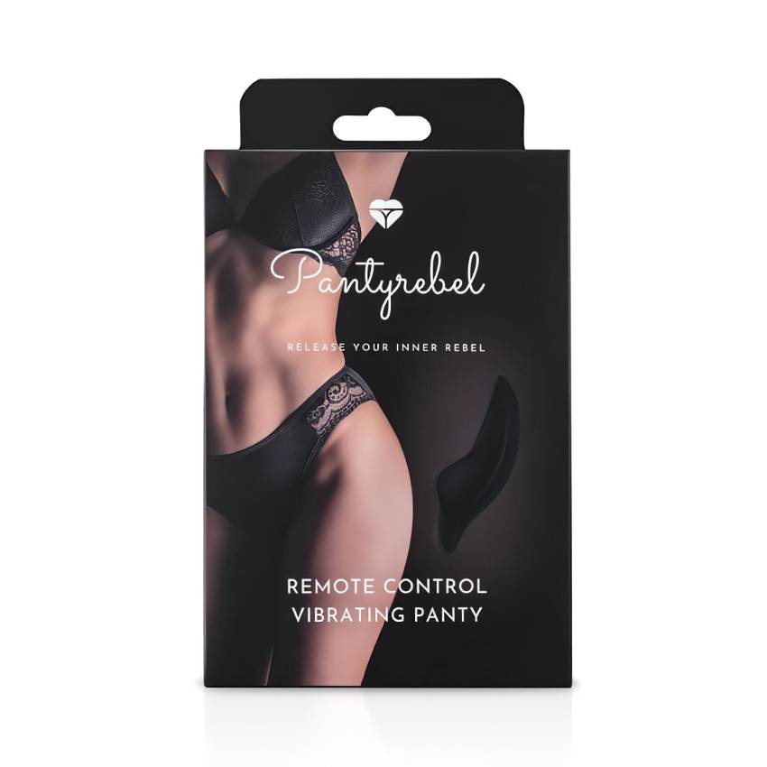 Pantyrebel - akkus, rádiós vibrációs bugyi - fekete (S-L) - Image 3