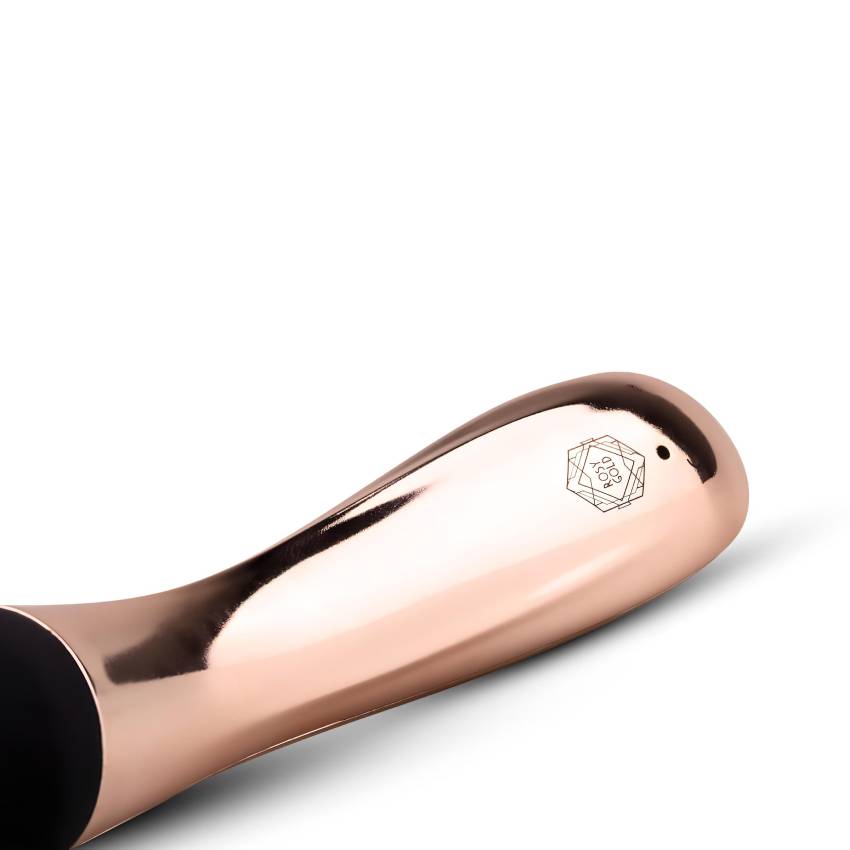 Rosy Gold Wand Curve - akkus, masszírozó vibrátor (rosegold) - Image 3