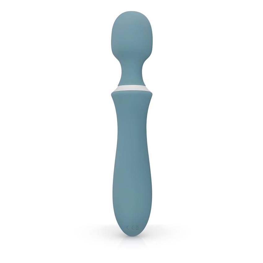 Bloom Orchid Wand - akkus, masszírozó vibrátor (türkiz) - Image 6