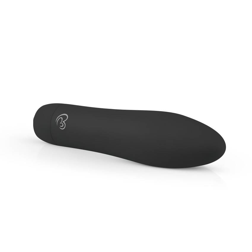 Easytoys Velvet Vibe - akkus rúd vibrátor (fekete) - Image 4