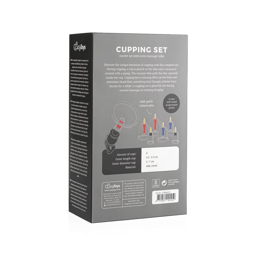 Easytoys Cupping - szívó pumpa szett (6 részes) - Image 7
