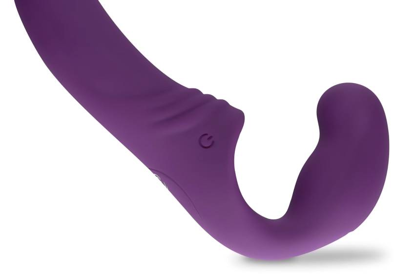 Easytoys - akkus, felcsatolható vibrátor tartópánt nélkül (lila) - Image 4