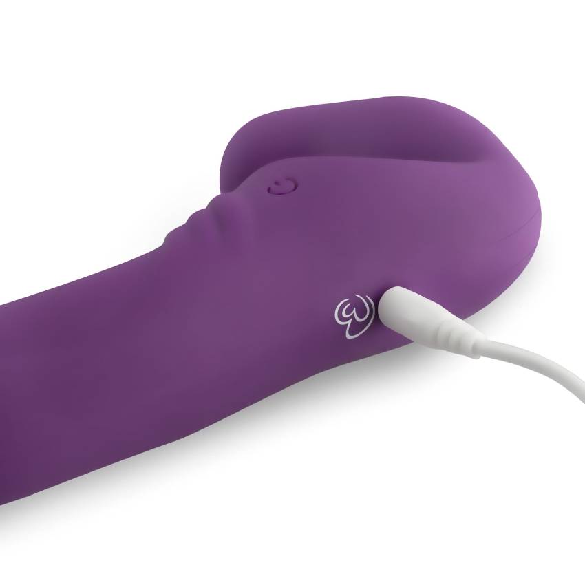 Easytoys - akkus, felcsatolható vibrátor tartópánt nélkül (lila) - Image 5
