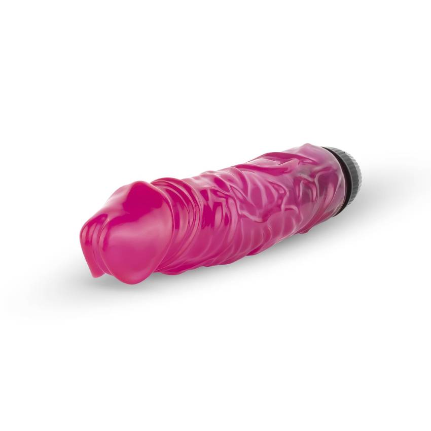 Easytoys Jelly Supreme - élethű vibrátor (pink) - Image 5