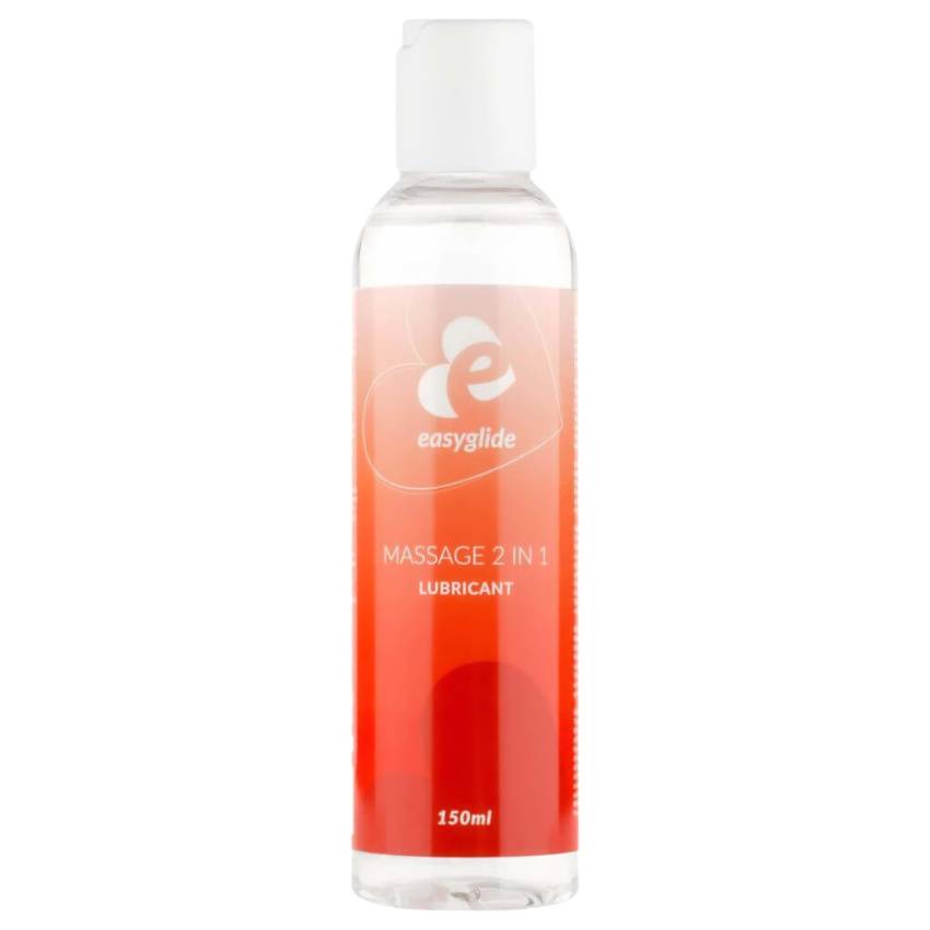 EasyGlide 2in1 - vízbázisú síkosító és masszázsgél (150ml)