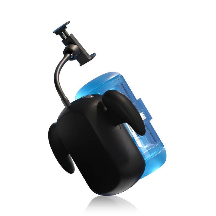 BLOWCAST Wingman Pro - automatikus maszturbátor (kék-fekete) - Image 3