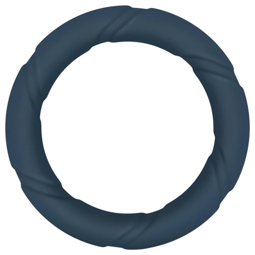 Boners Ergo - szilikon péniszgyűrű (szürke) - Image 2