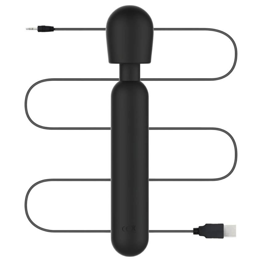 BLAQ - digitális masszírozó vibrátor (fekete) - Image 5