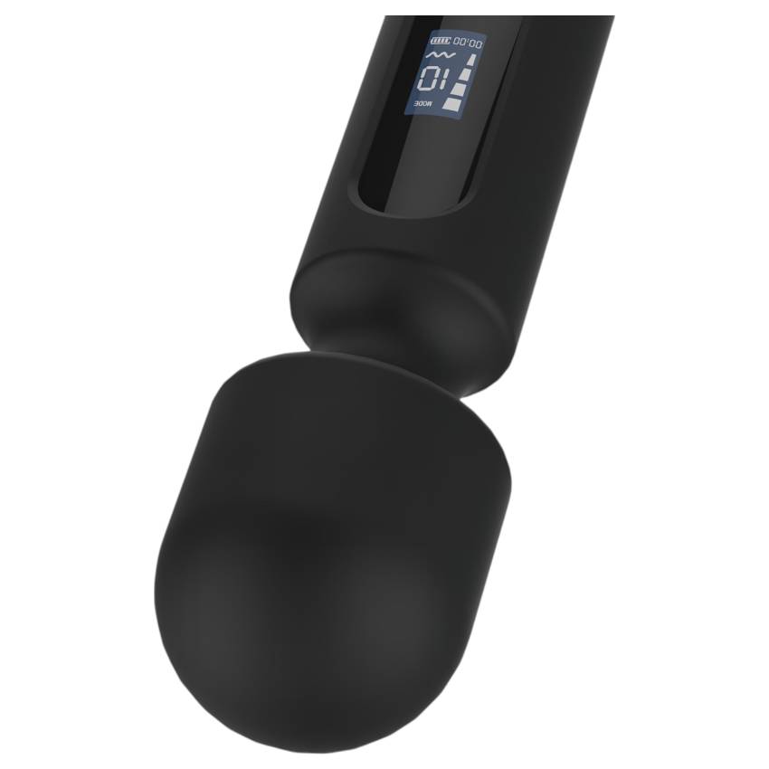 BLAQ - nagy digitális masszírozó vibrátor (fekete) - Image 8