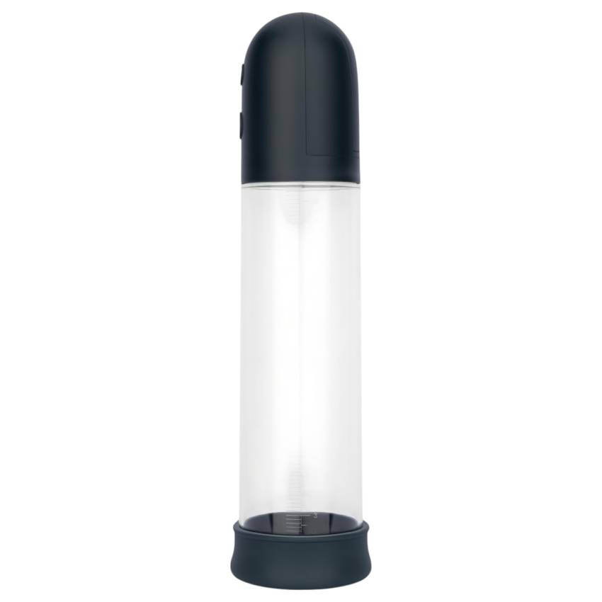 Boners - automatikus péniszpumpa maszturbátor (átlátszó-fekete) - Image 3