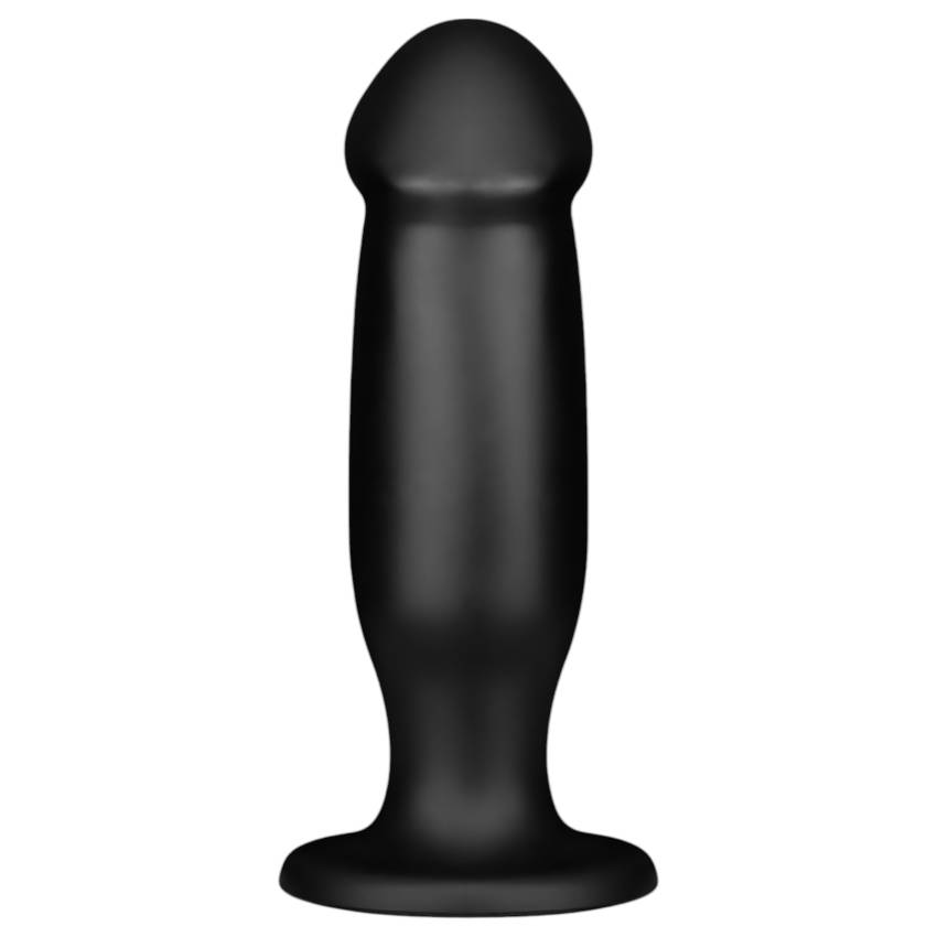 BUTTR AH-1 - tapadókorongos anál dildó (fekete) - Image 3