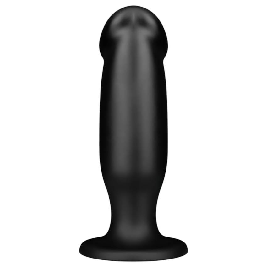 BUTTR AH-1 - tapadókorongos anál dildó (fekete) - Image 4