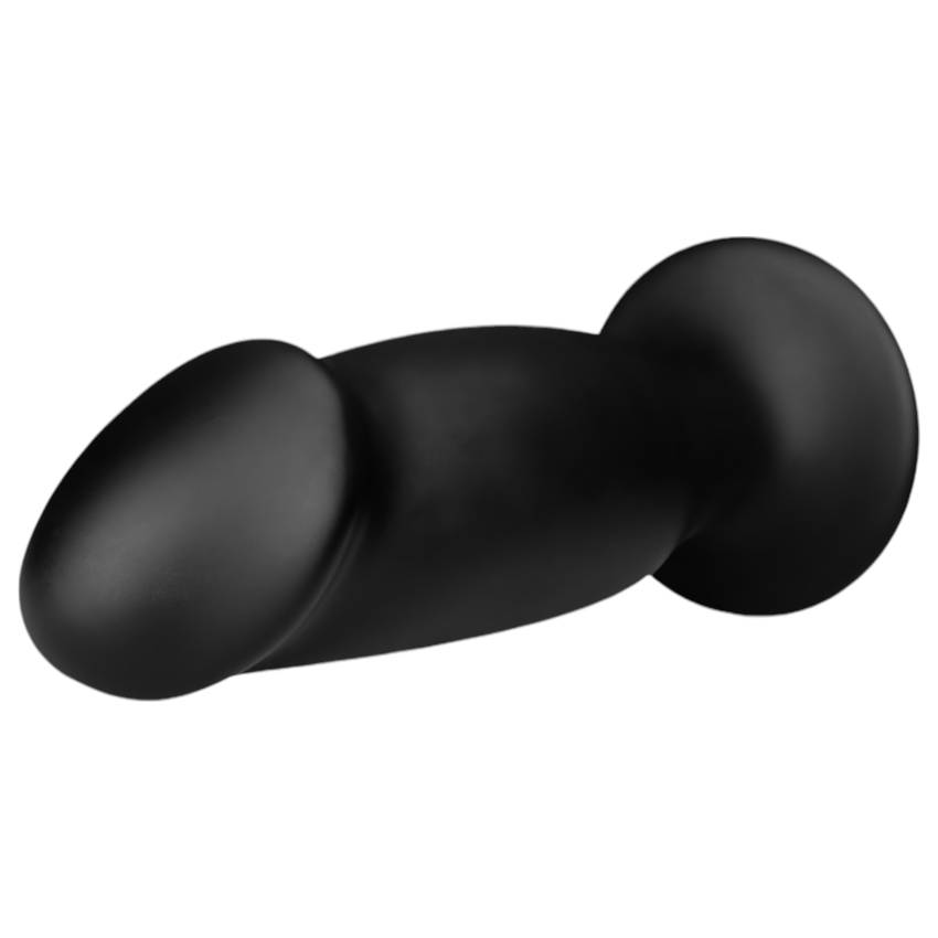 BUTTR AH-1 - tapadókorongos anál dildó (fekete) - Image 6