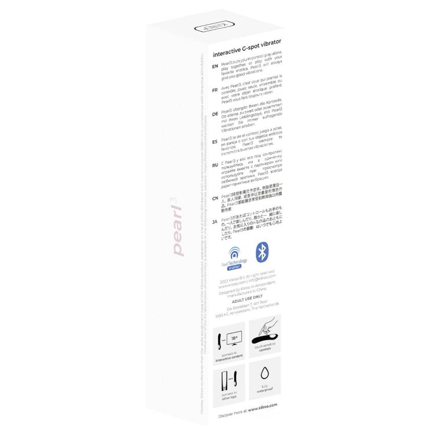 Kiiroo Pearl 3 - interaktív, vízálló G-pont vibrátor (pink) - Image 5