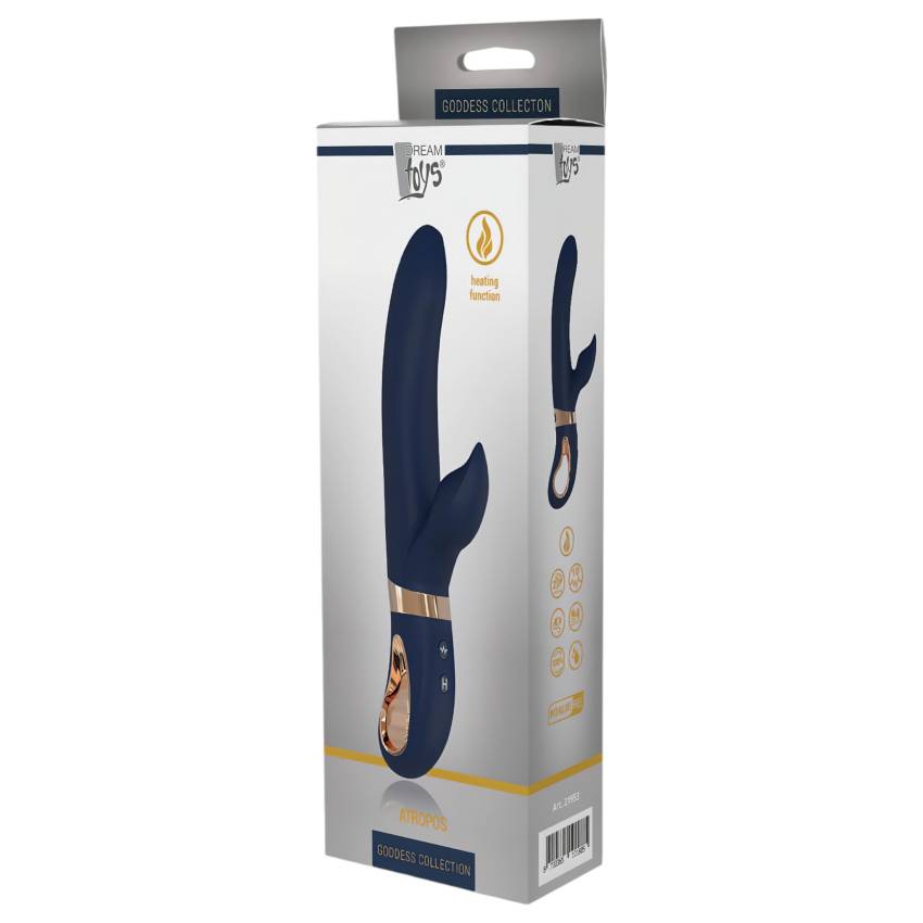 Dream Toys Atropos - akkus, melegítő vibrátor (kék) - Image 10