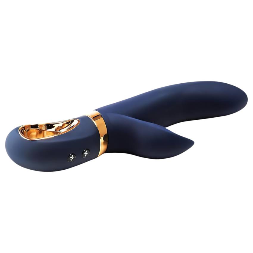 Dream Toys Atropos - akkus, melegítő vibrátor (kék) - Image 7