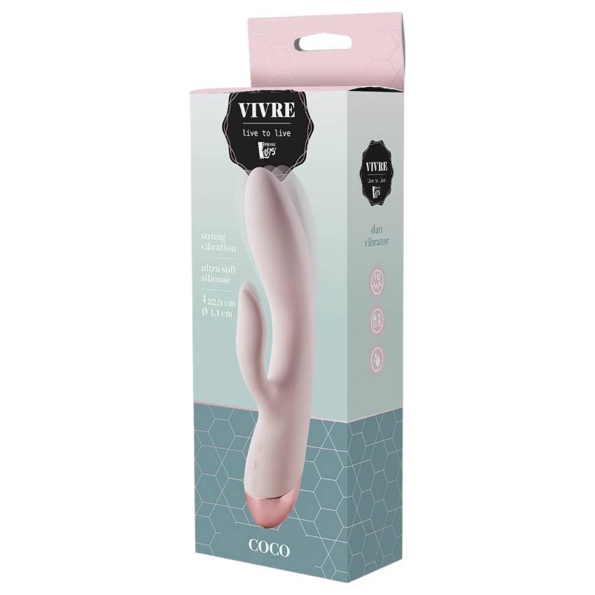Vivre Coco - akkus, csiklókaros vibrátor (pink) - Image 10