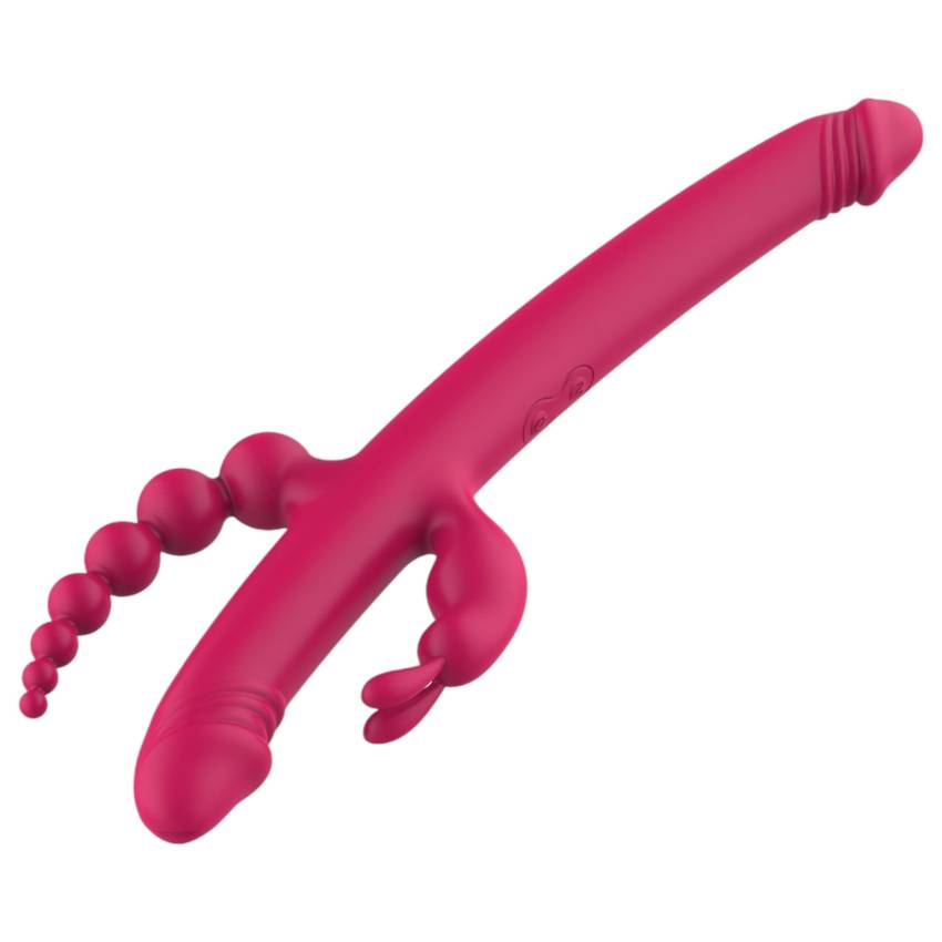 Dreamtoys Anywhere Pleasure Vibe - akkus, 4 ágú vibrátor (pink) - Image 2