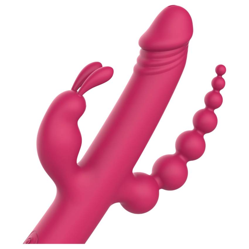Dreamtoys Anywhere Pleasure Vibe - akkus, 4 ágú vibrátor (pink) - Image 3
